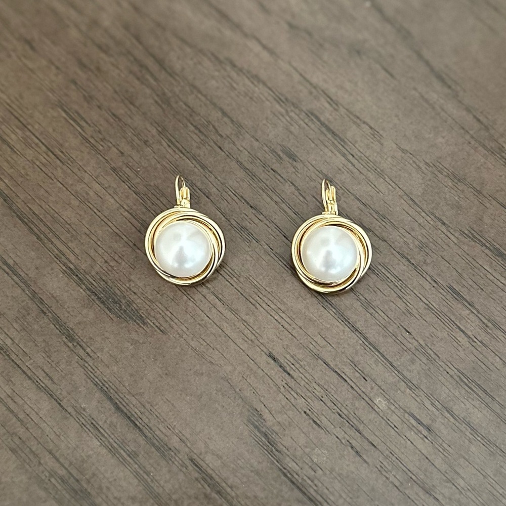 Vintage Pearl Earrings